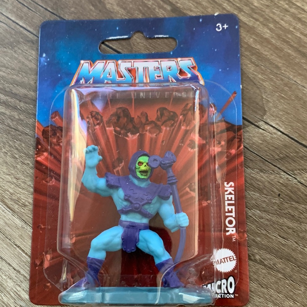 Skeletor Mattel Micro Collection Figure cake topper Masters of the Universe